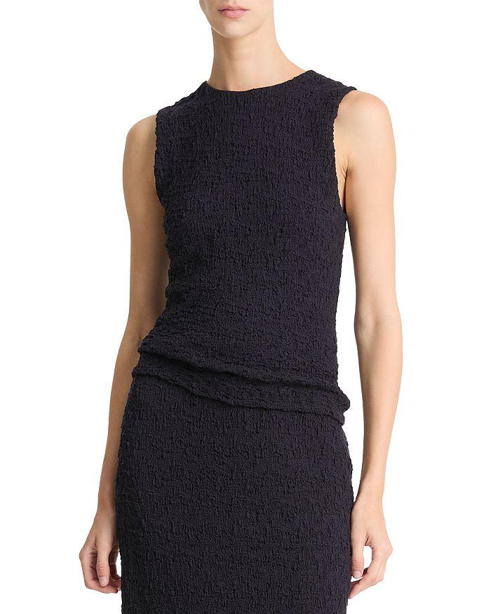 Топ из сборчатой ракушки Vince, синий
Топ из сборчатой ракушки Vince, синий