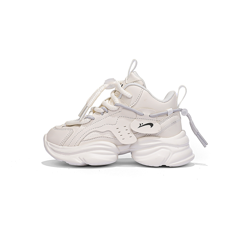 Износостойкие низкие повседневные детские кроссовки Kids' K-bird, экрю 
Износостойкие низкие повседневные детские кроссовки Kids' K-bird, экрю