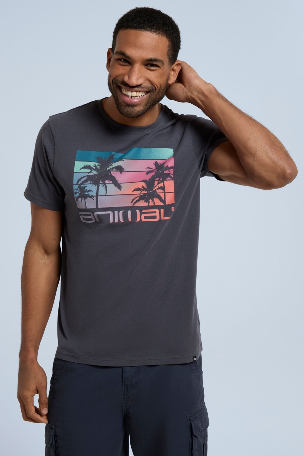 Мужская органическая футболка Classico Wave Animal, серый
Мужская органическая футболка Classico Wave Animal, серый