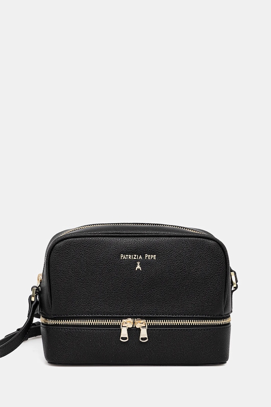 Кожаная сумка Patrizia Pepe, черный
Кожаная сумка Patrizia Pepe, черный