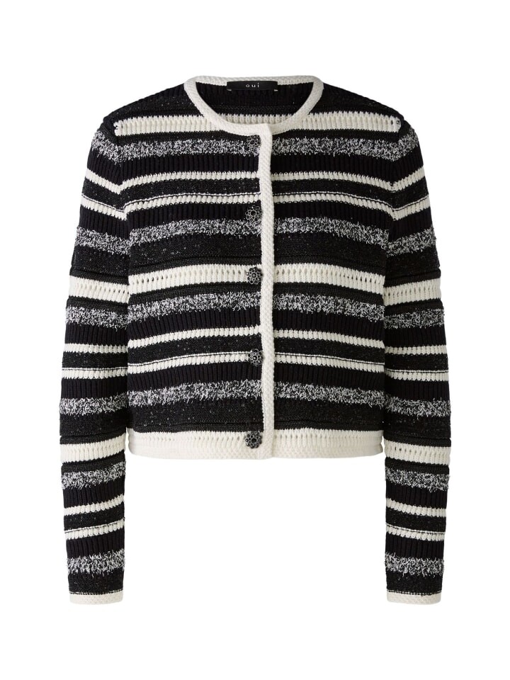 Кардиган Oui Strickjacke, цвет white black
Кардиган Oui Strickjacke, цвет white black