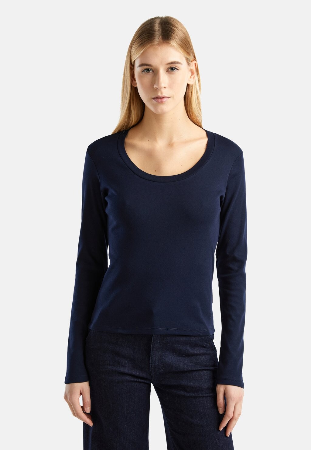 Рубашка с длинным рукавом United Colors of Benetton, цвет blue
Рубашка с длинным рукавом United Colors of Benetton, цвет blue