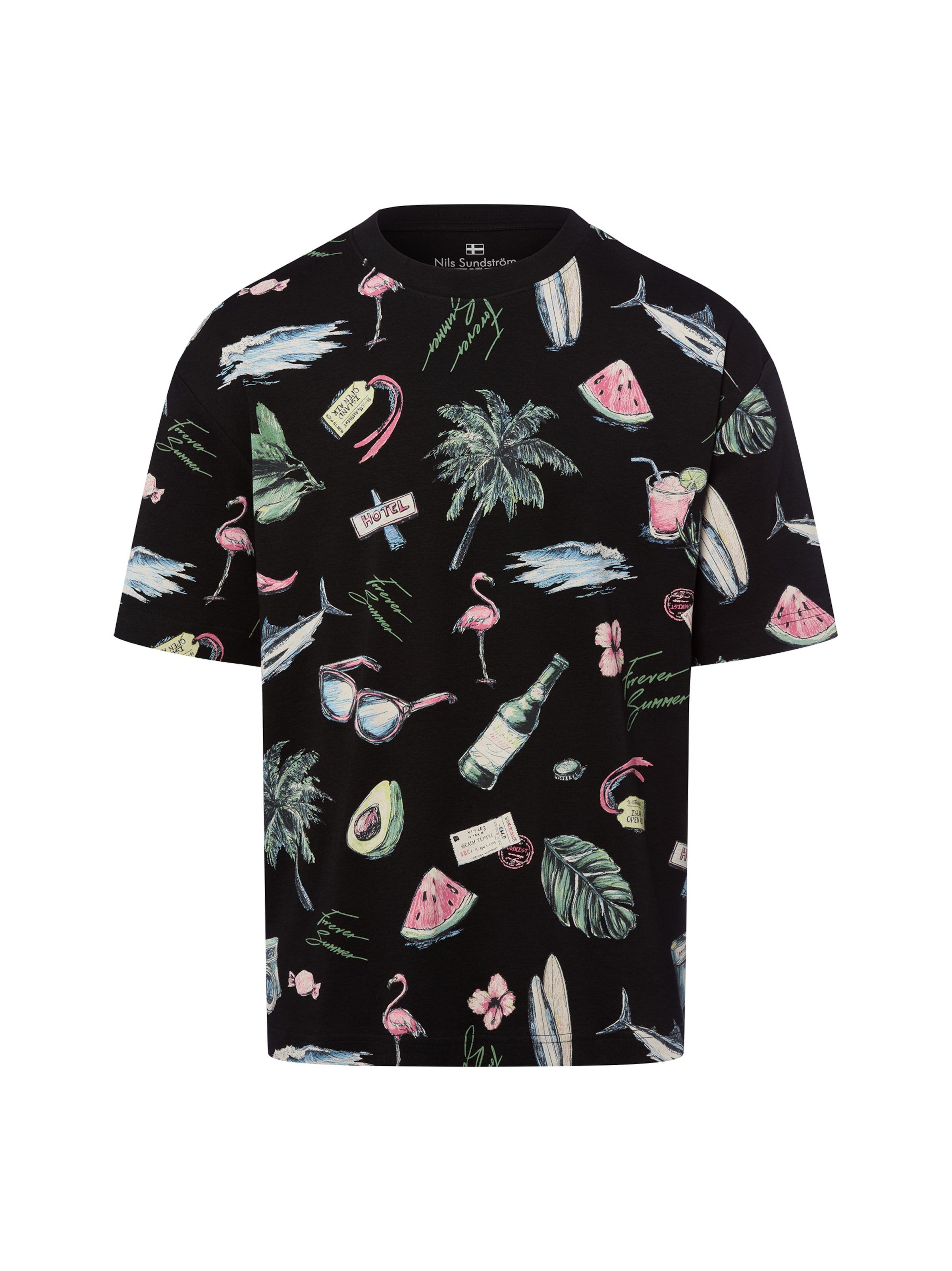 Nils Sundström Футболка в черном цвете
Nils Sundström Футболка в черном цвете