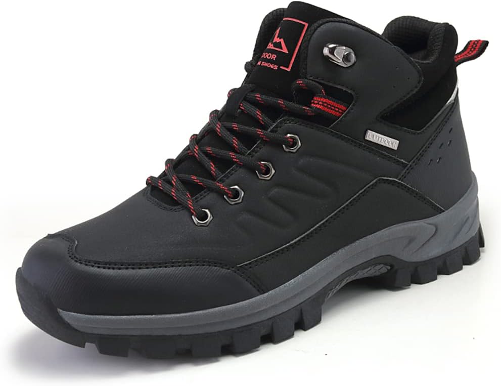 Мужские зимние ботинки Veslexth Snow утепленные водонепроницаемые, зимние обувь с противоскользящей подошвой для улицы, с съемной подкладкой, на меху, повседневные, для пеших прогулок, легкие, водоотталкивающие, черный
Мужские зимние ботинки Veslexth Snow утепленные водонепроницаемые, зимние обувь с противоскользящей подошвой для улицы, с съемной подкладкой, на меху, повседневные, для пеших прогулок, легкие, водоотталкивающие, черный