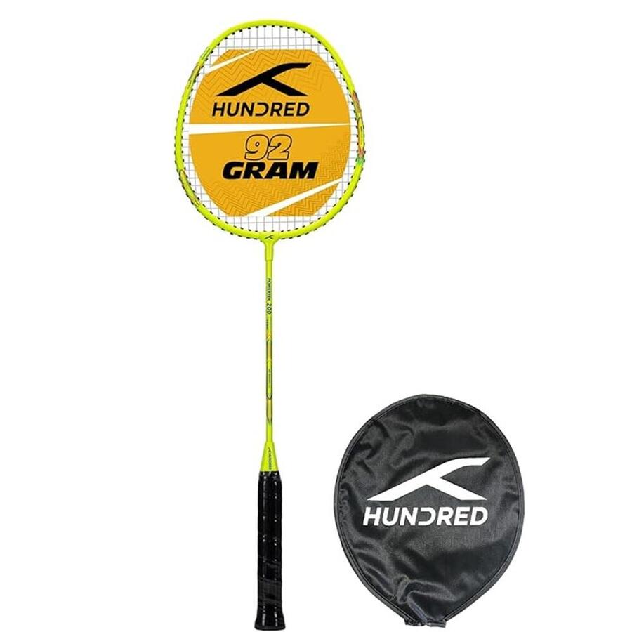 HUNDRED Бадминтонная ракетка Powertek 200 PRO | Белая | Со струнами | 95 г | G5
HUNDRED Бадминтонная ракетка Powertek 200 PRO | Белая | Со струнами | 95 г | G5