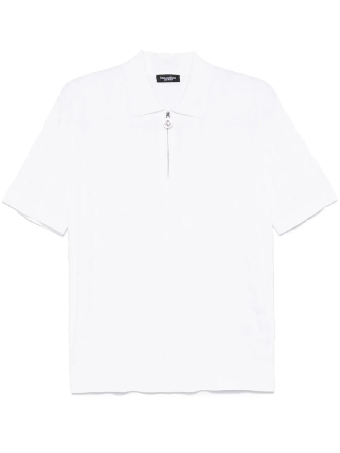 Жаккардовая рубашка поло Stefano Ricci, белый
Жаккардовая рубашка поло Stefano Ricci, белый