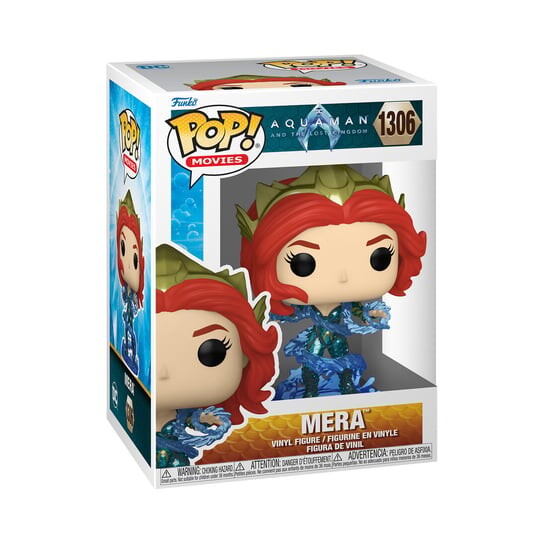 Funko POP! Фильмы, коллекционная фигурка, DC Aquaman, Mera
Funko POP! Фильмы, коллекционная фигурка, DC Aquaman, Mera