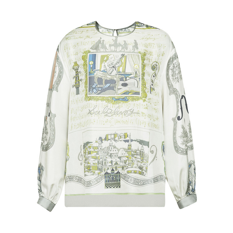 Пуловер Deep Breath с принтом, белый
Пуловер Deep Breath с принтом, белый