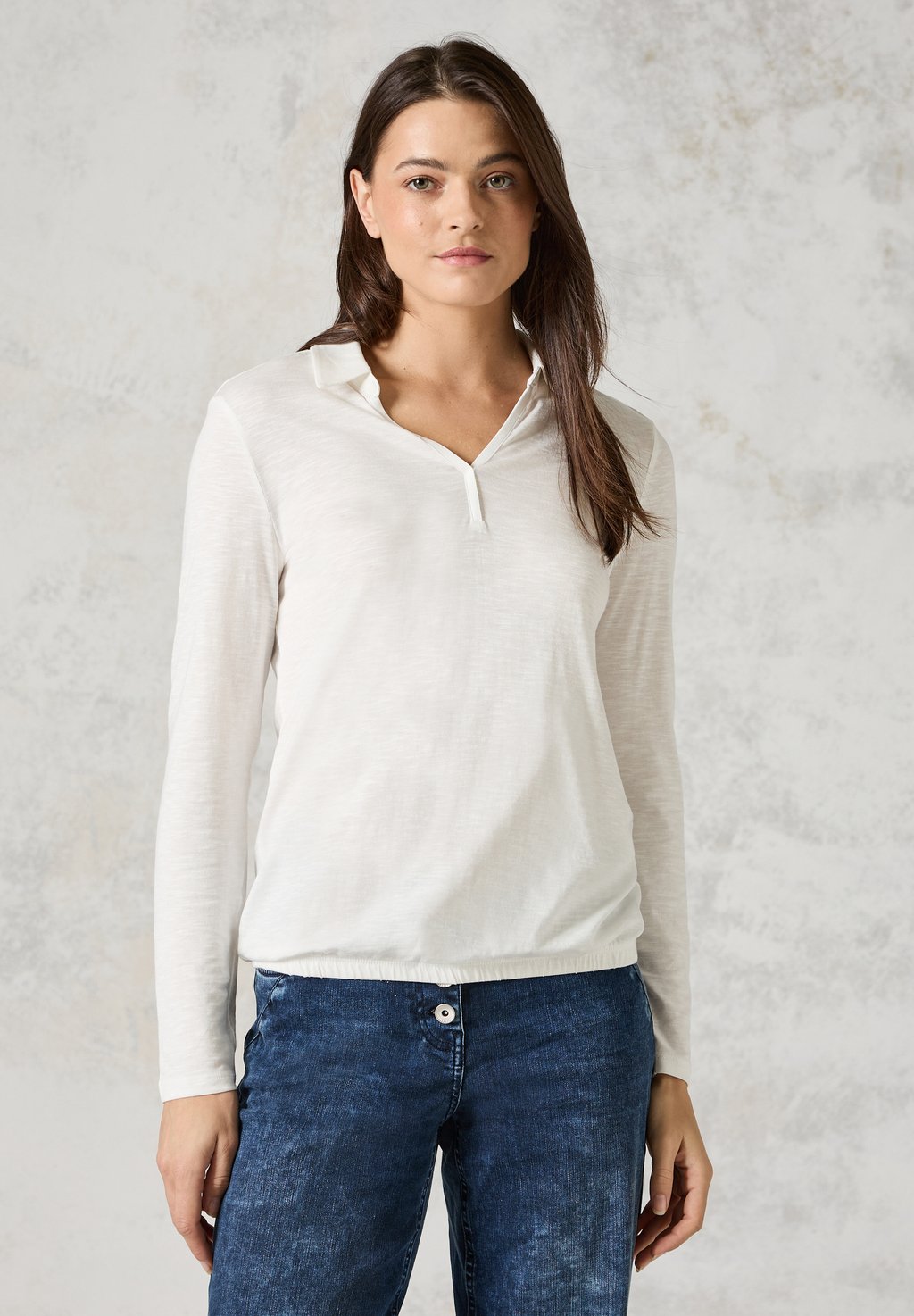 Рубашка с длинными рукавами Cecil, кремовый
Рубашка с длинными рукавами Cecil, кремовый