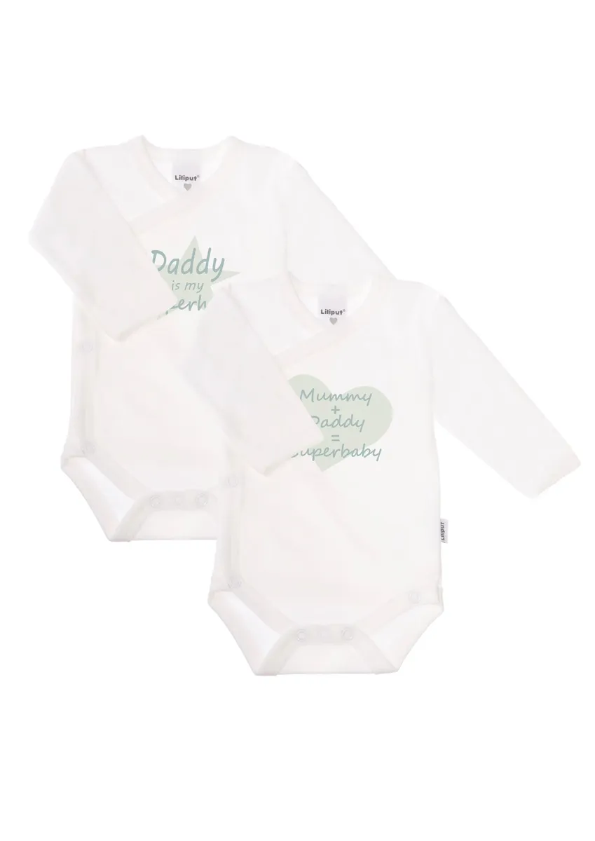 Боди Liliput "Superbaby", с практичной планкой на кнопках, белый
Боди Liliput "Superbaby", с практичной планкой на кнопках, белый