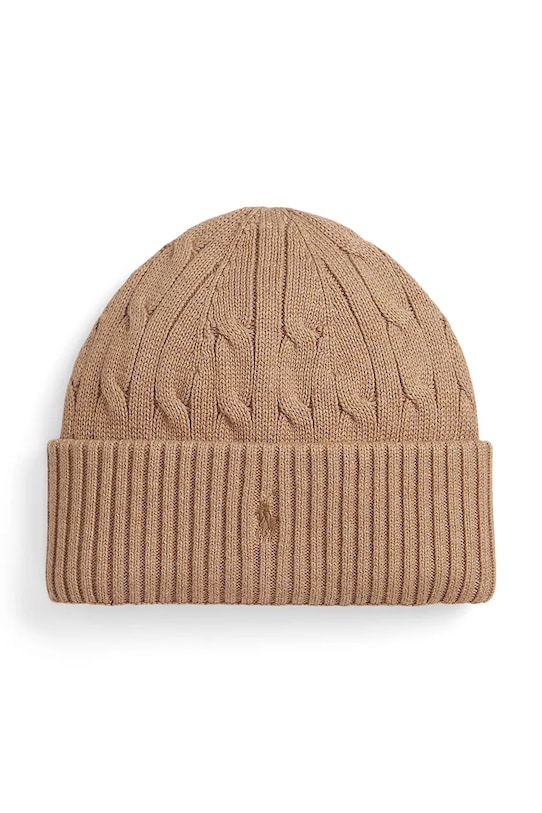 Детская хлопковая шапочка Polo Ralph Lauren, коричневый
Детская хлопковая шапочка Polo Ralph Lauren, коричневый