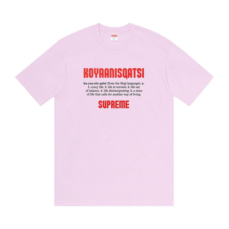 Футболка Supreme Koyaanisqatsi Tee, Light Purple
Футболка Supreme Koyaanisqatsi Tee, Light Purple