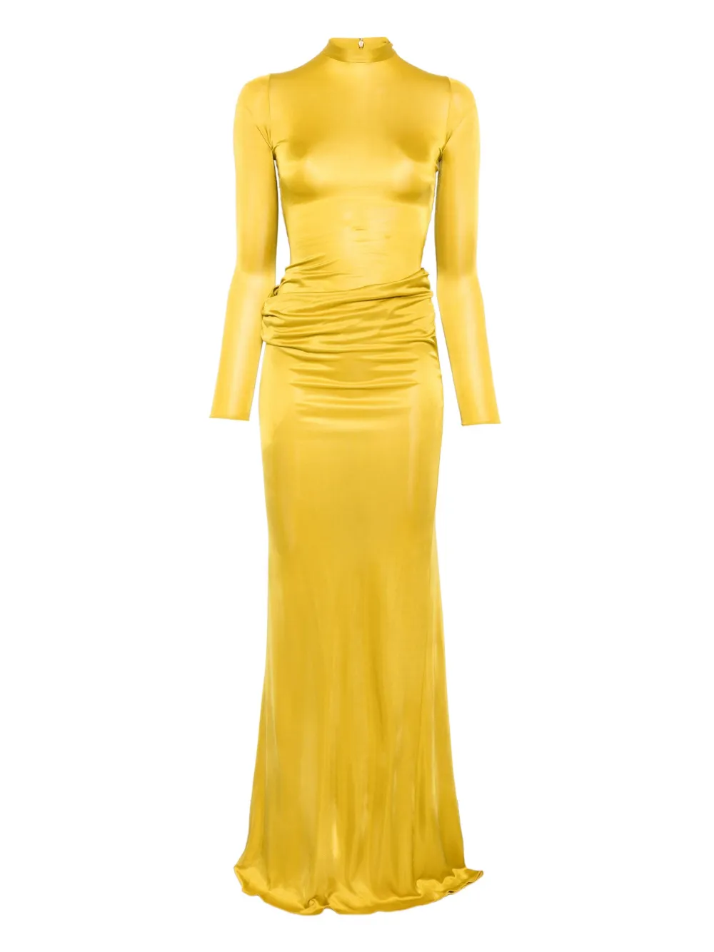 Платье макси «Кариатида» с высоким воротом и драпировкой Burc Akyol, желтый
Платье макси «Кариатида» с высоким воротом и драпировкой Burc Akyol, желтый