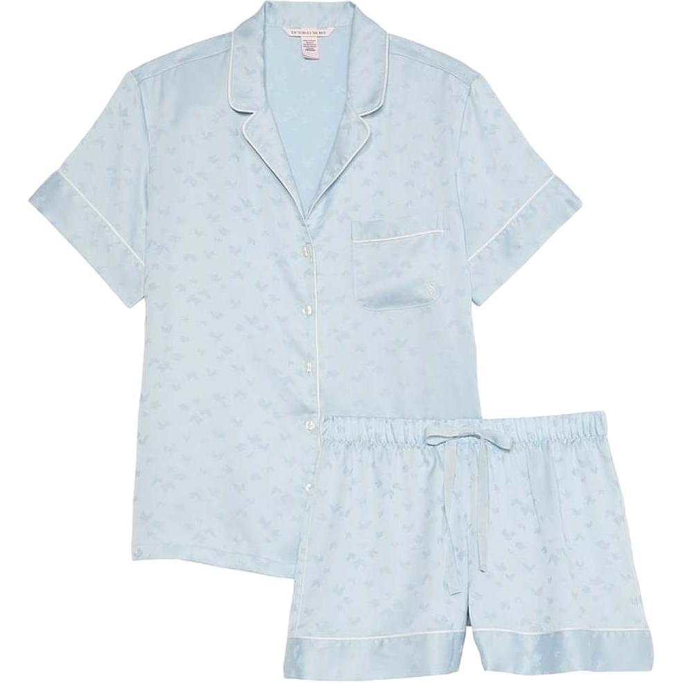 Victoria's Secret Пижамный комплект женский небесно-голубой
Victoria's Secret Пижамный комплект женский небесно-голубой