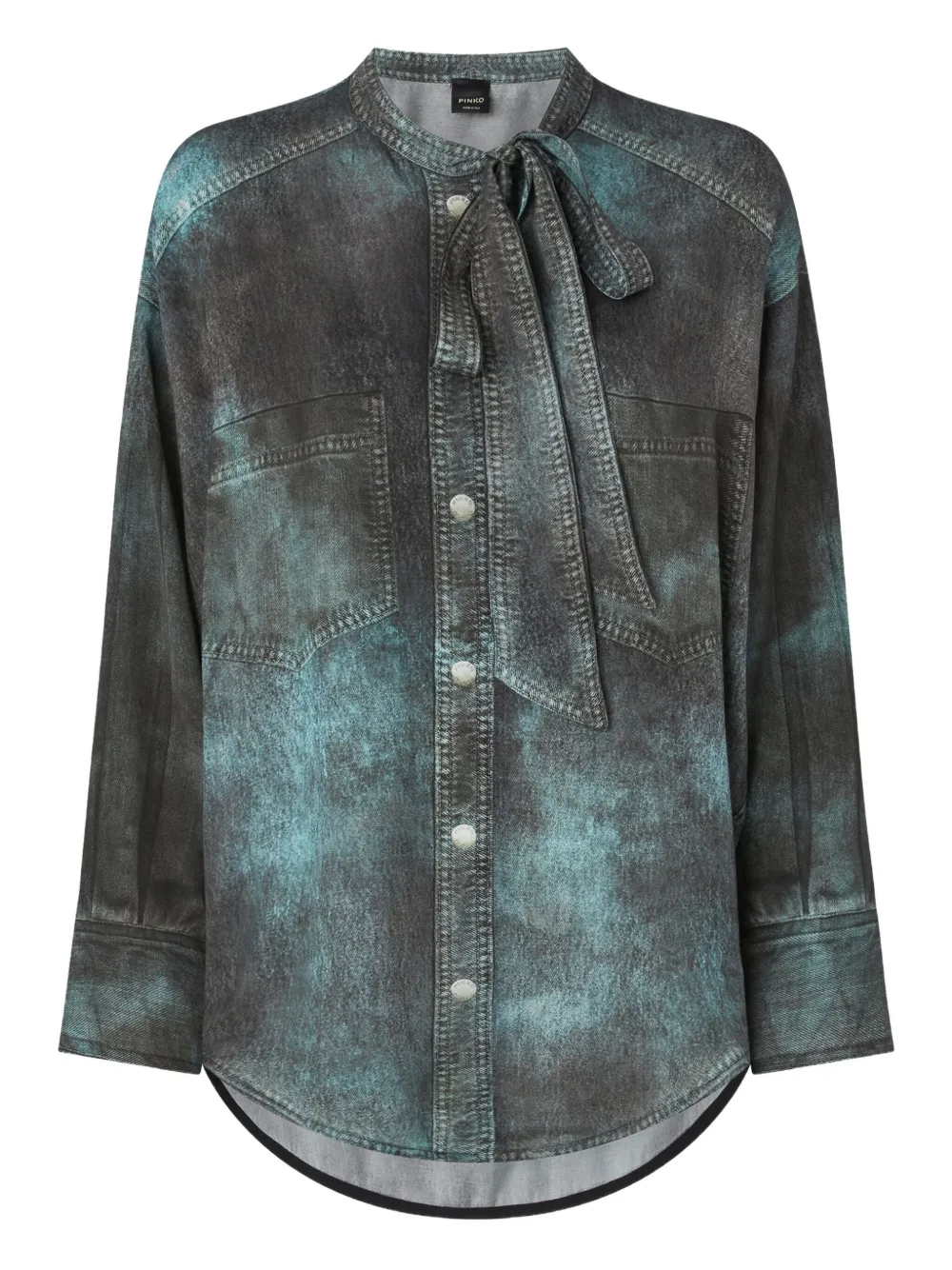 Рубашка с завязками PINKO, серый
Рубашка с завязками PINKO, серый