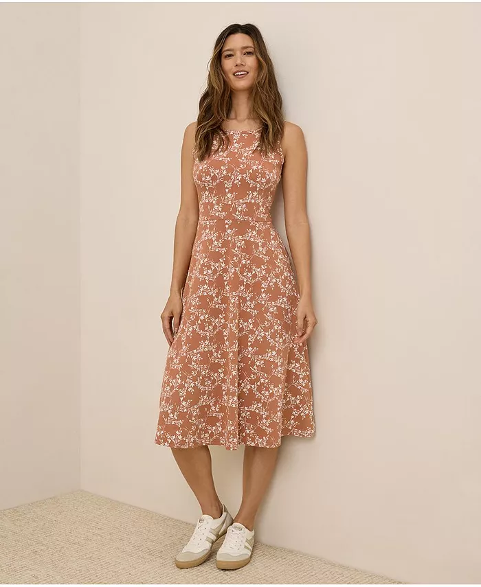 Женское платье из органического хлопка с расклешенным силуэтом и вырезом на спине Fit & Flare Keyhole Back Pact, оранжевый
Женское платье из органического хлопка с расклешенным силуэтом и вырезом на спине Fit & Flare Keyhole Back Pact, оранжевый