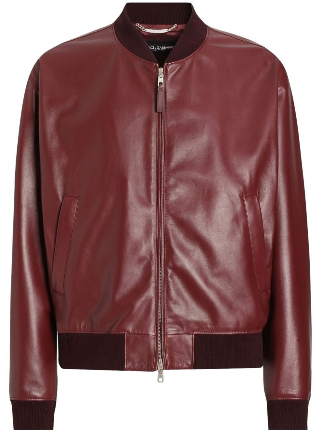Dolce & Gabbana бомбер на молнии, красный
Dolce & Gabbana бомбер на молнии, красный