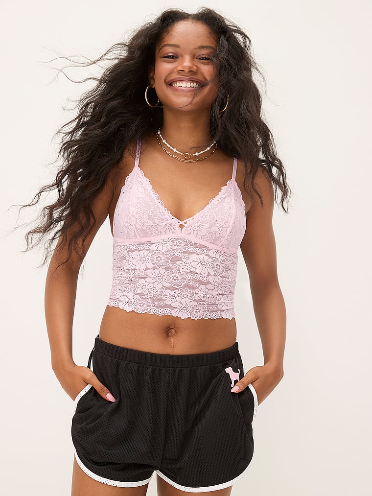 Кружевной бюстгальтер без подкладки Wink с удлиненным лифом Pink Bralettes & Bra Tops, розовый
Кружевной бюстгальтер без подкладки Wink с удлиненным лифом Pink Bralettes & Bra Tops, розовый