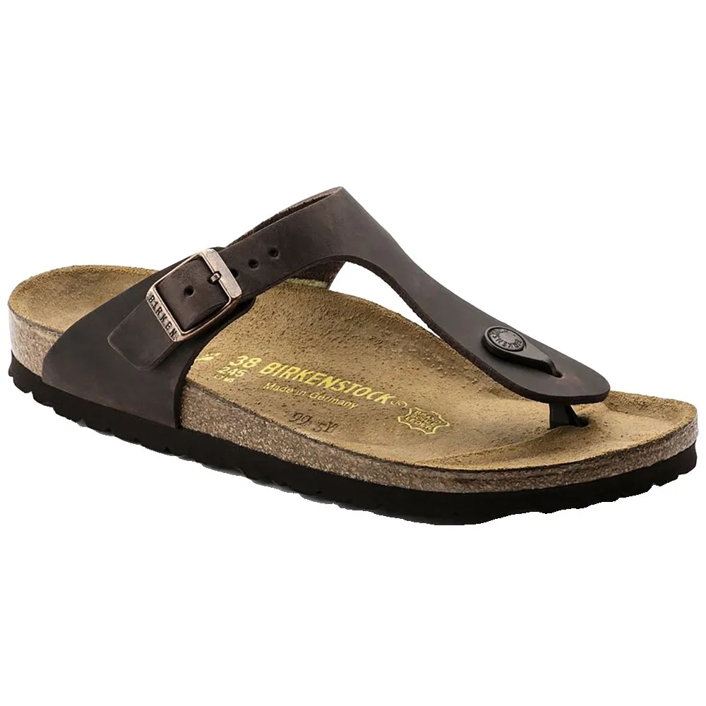 Сандалии Birkenstock Gizeh Oiled Leather Habana, коричневый
Сандалии Birkenstock Gizeh Oiled Leather Habana, коричневый