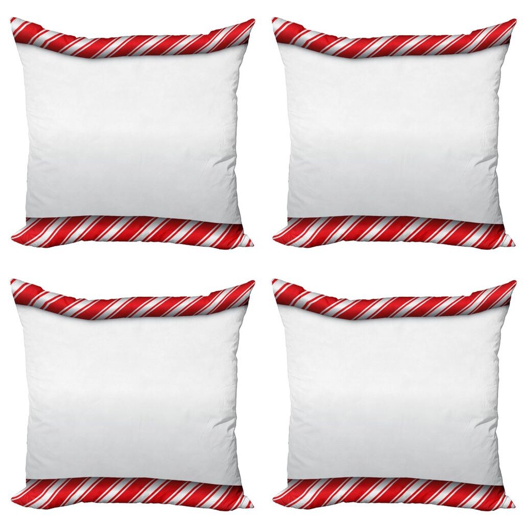 ABAKUHAUS Набор чехлов на подушки Candy Cane (4 предмета), абстрактные края, современная двусторонняя цифровая печать, 40 см x 40 см, красно-белый
ABAKUHAUS Набор чехлов на подушки Candy Cane (4 предмета), абстрактные края, современная двусторонняя цифровая печать, 40 см x 40 см, красно-белый