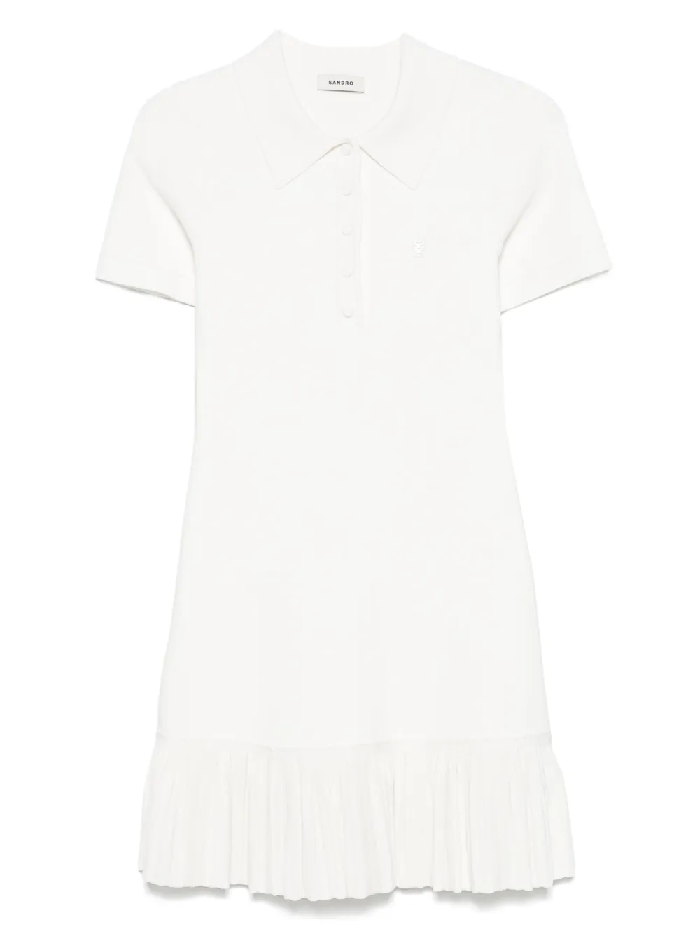Платье мини из джерси SANDRO, белый
Платье мини из джерси SANDRO, белый