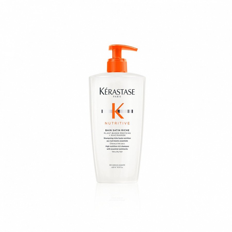 Питательный шампунь для очень сухих волос nutritive bain satin riche Kérastase, 500 мл
Питательный шампунь для очень сухих волос nutritive bain satin riche Kérastase, 500 мл