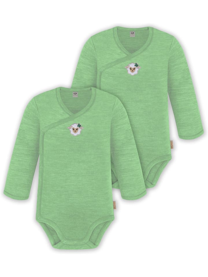 Normani Outdoor Sports Комплект из двух детских бодиков (двойня) из мериносовой шерсти, зеленого цвета
Normani Outdoor Sports Комплект из двух детских бодиков (двойня) из мериносовой шерсти, зеленого цвета