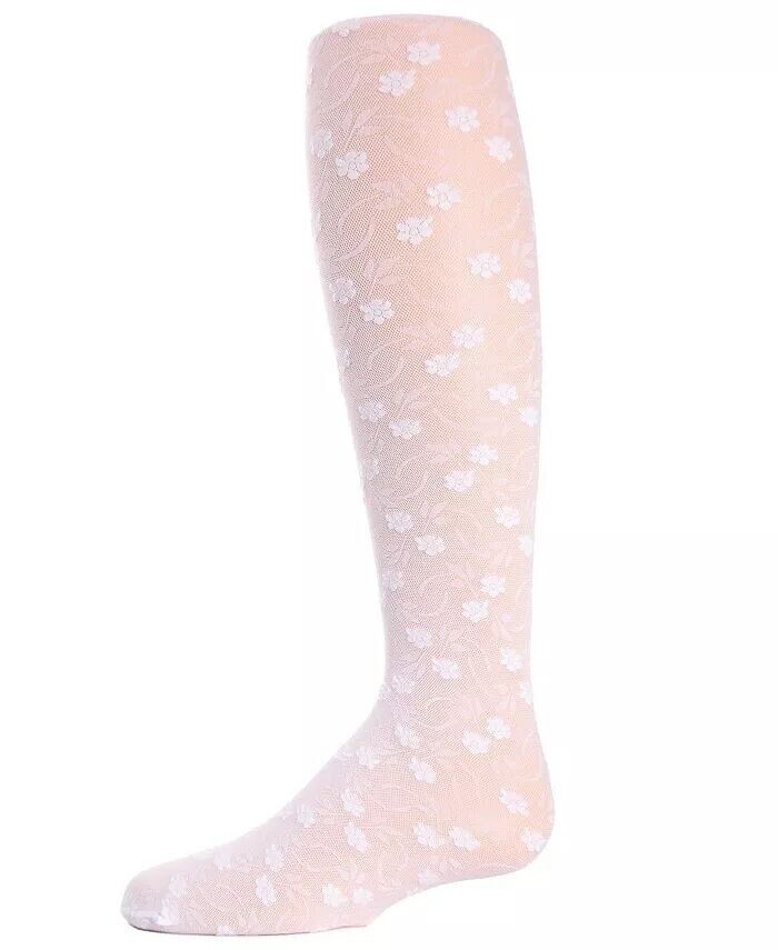 Колготки Sweet Blossoms для девочек с рельефным цветочным принтом MeMoi, белый
Колготки Sweet Blossoms для девочек с рельефным цветочным принтом MeMoi, белый