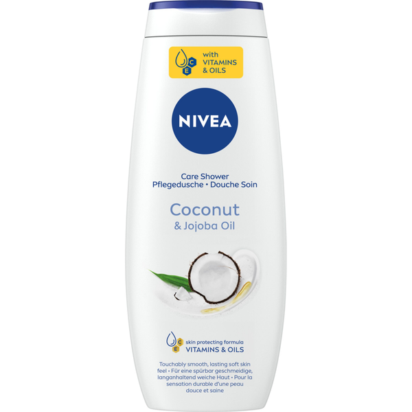 Гель для душа, 500 мл Nivea Coconut&Jojoba oil
Гель для душа, 500 мл Nivea Coconut&Jojoba oil