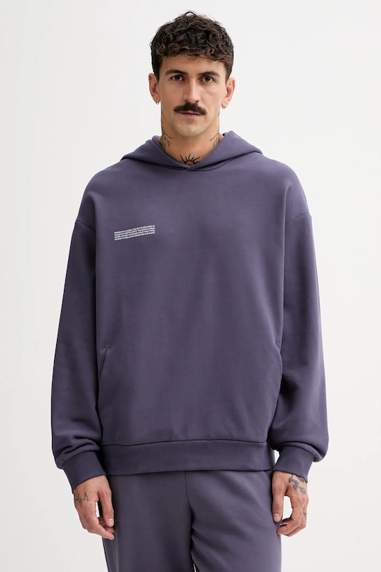 Хлопковая толстовка Pangaia, фиолетовый
Хлопковая толстовка Pangaia, фиолетовый