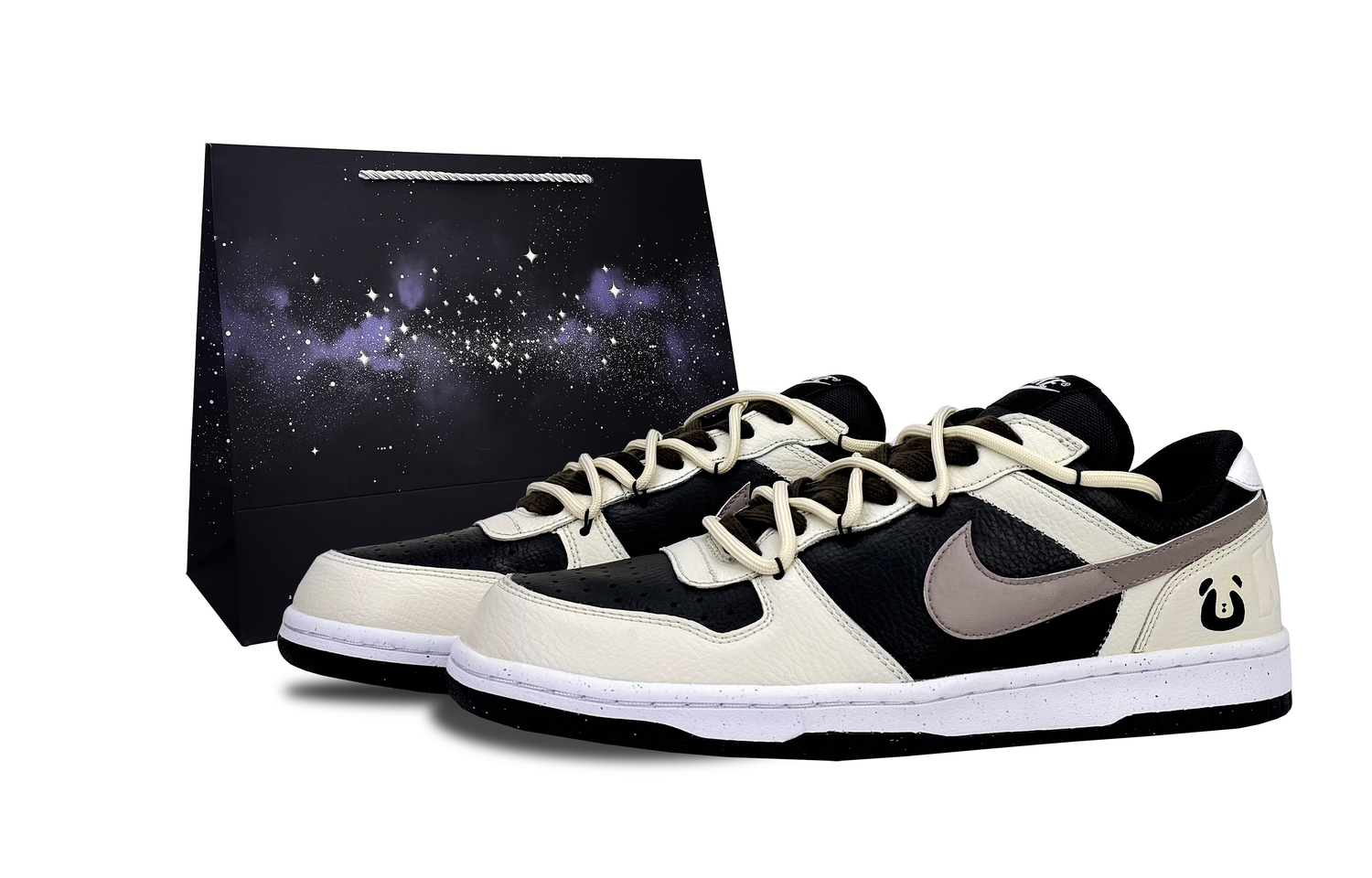 Nike Мужские низкие скейтборд-кроссовки с высокой износостойкостью и противоскользящим покрытием, черный, розовые и бежевые
Nike Мужские низкие скейтборд-кроссовки с высокой износостойкостью и противоскользящим покрытием, черный, розовые и бежевые