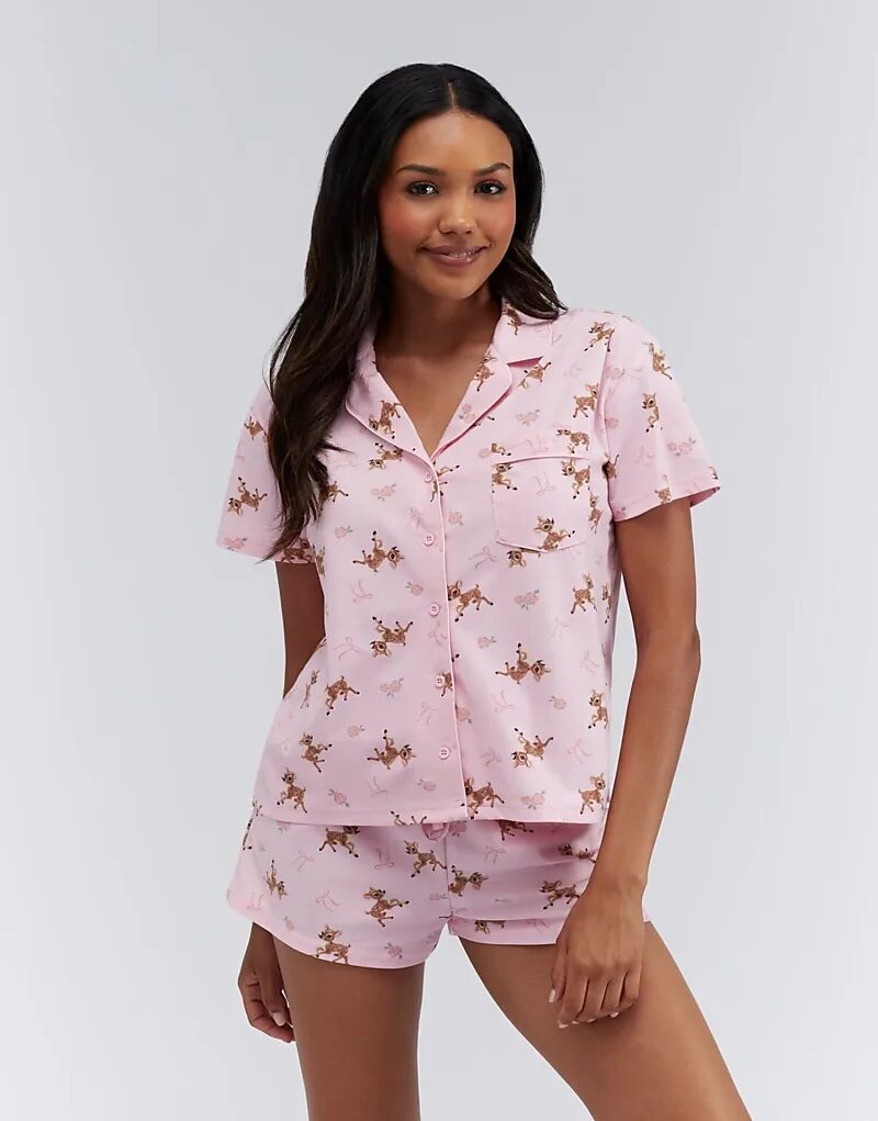 Пижамные шорты Boux Avenue с принтом оленя в мешочке, комплект ночного белья в розовом цвете
Пижамные шорты Boux Avenue с принтом оленя в мешочке, комплект ночного белья в розовом цвете