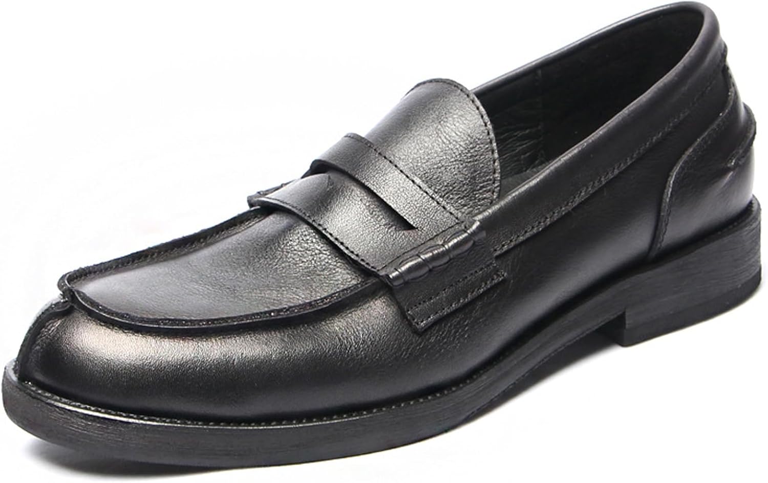 Мужские лоферы WinDhana - пенни-лоферы из натуральной кожи, Деловые туфли с разрезным носком и отделкой в виде монетного кармашка 1107-4, черный
Мужские лоферы WinDhana - пенни-лоферы из натуральной кожи, Деловые туфли с разрезным носком и отделкой в виде монетного кармашка 1107-4, черный