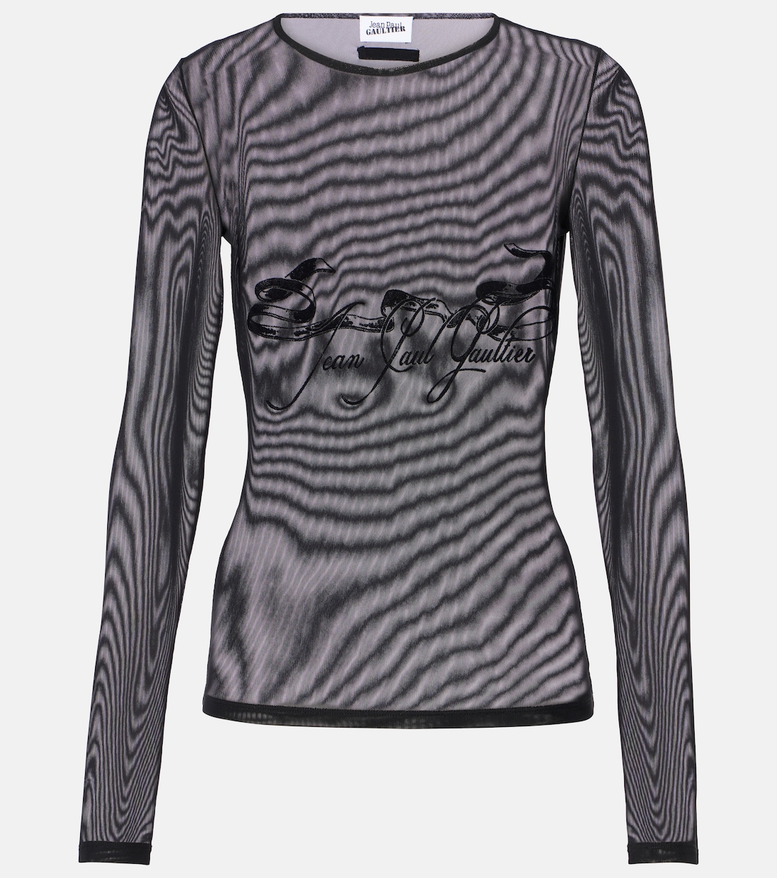 Сетчатый топ Tattoo Collection Jean Paul Gaultier, черный
Сетчатый топ Tattoo Collection Jean Paul Gaultier, черный