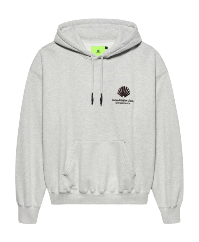 Худи с логотипом New Amsterdam Surf Association, серый
Худи с логотипом New Amsterdam Surf Association, серый