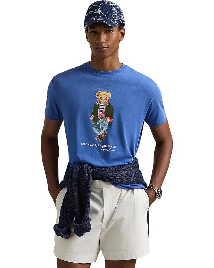 Футболка Polo Ralph Lauren Short Sleeve Tees - Bear, цвет Nw Iris Blue Sw Explorer Bear
Футболка Polo Ralph Lauren Short Sleeve Tees - Bear, цвет Nw Iris Blue Sw Explorer Bear