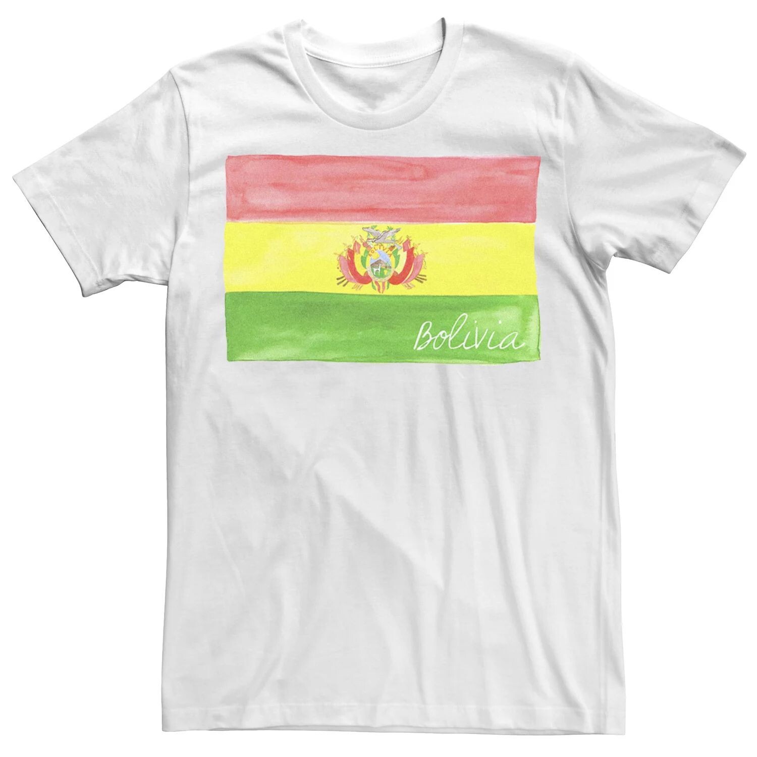 Мужская футболка HHM Bolivia с акварельным флагом Licensed Character
Мужская футболка HHM Bolivia с акварельным флагом Licensed Character
