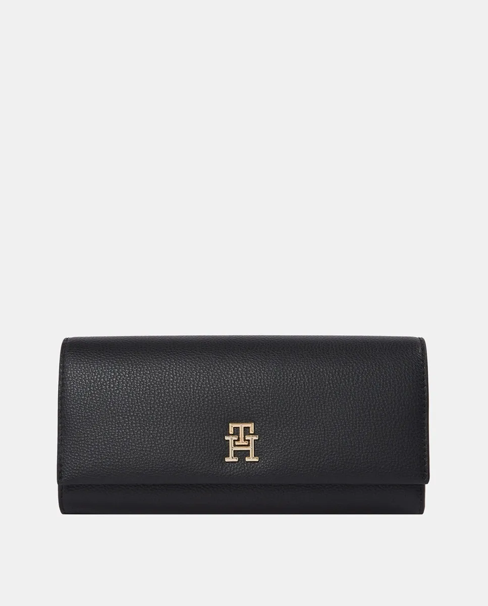 Большой женский кошелек черного цвета Tommy Hilfiger, черный
Большой женский кошелек черного цвета Tommy Hilfiger, черный