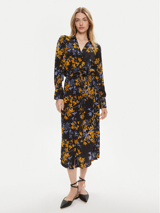 Платье-рубашка regular fit 10503838 Kaffe, черный
Платье-рубашка regular fit 10503838 Kaffe, черный