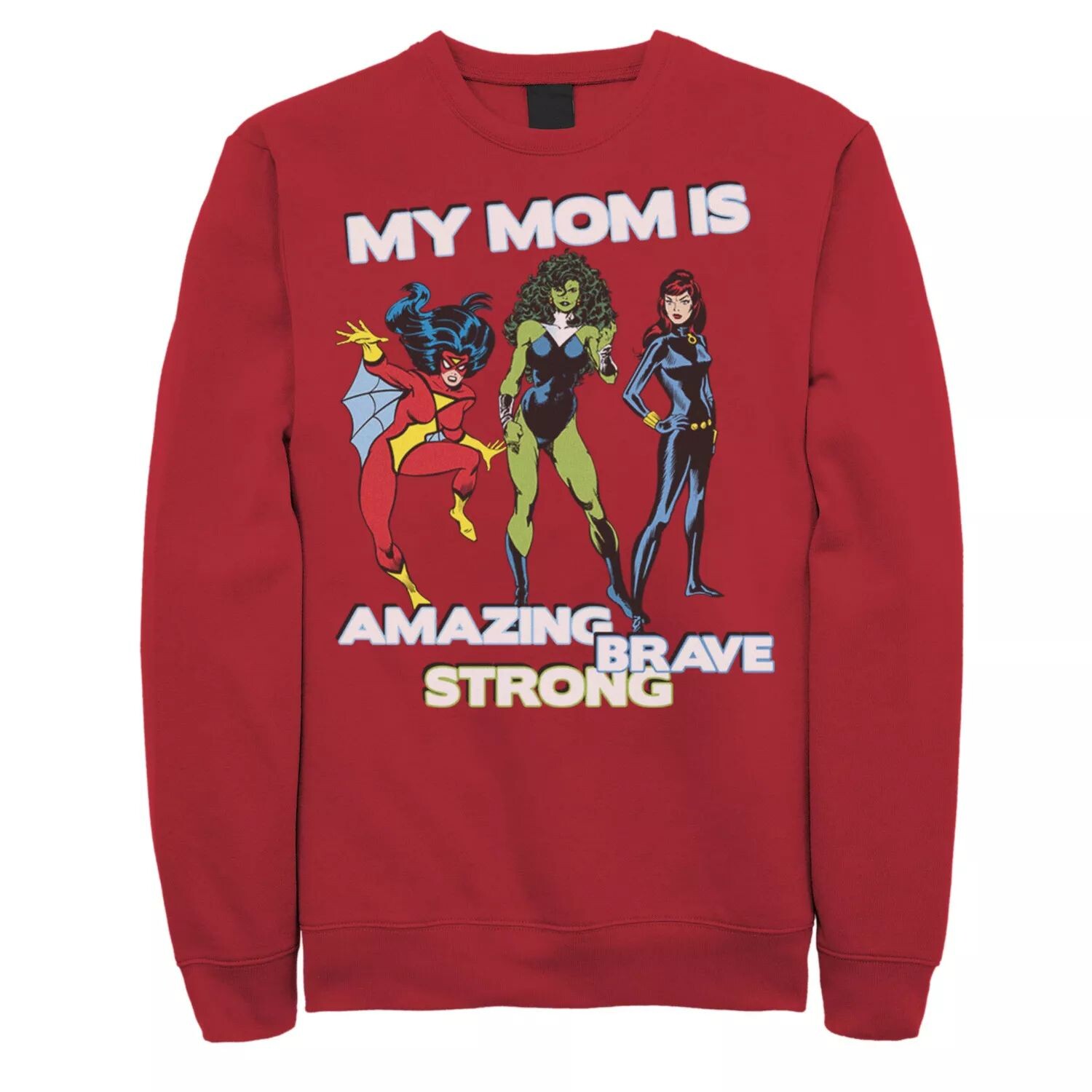 Мужской свитшот Marvel Mother's Day Amazing Brave Strong Licensed Character 
Мужской свитшот Marvel Mother's Day Amazing Brave Strong Licensed Character
