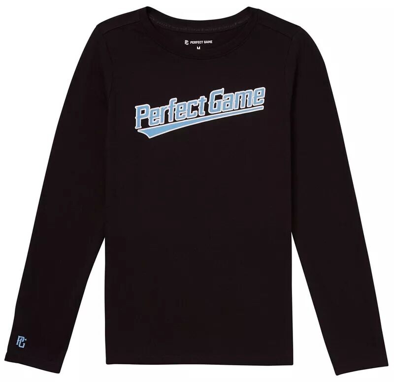 Базовая рубашка с длинными рукавами Perfect Game для мальчиков, черный
Базовая рубашка с длинными рукавами Perfect Game для мальчиков, черный