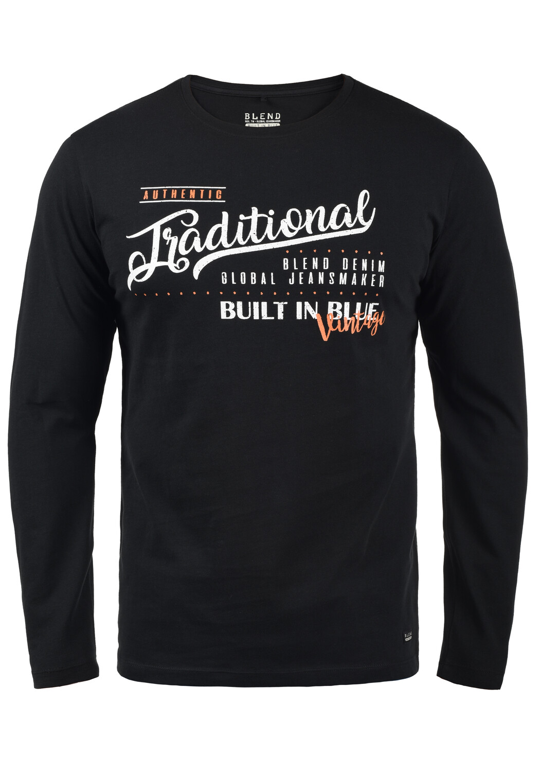 Лонгслив BLEND Langarmshirt, черный
Лонгслив BLEND Langarmshirt, черный