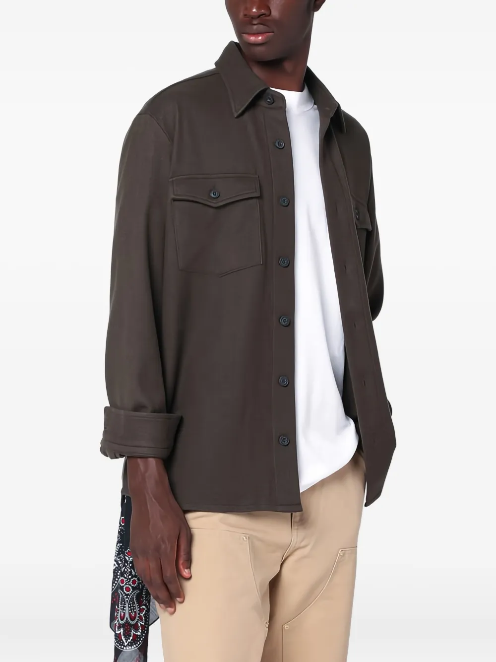 Рубашка с длинными рукавами и карманом Destin, зеленый
Рубашка с длинными рукавами и карманом Destin, зеленый