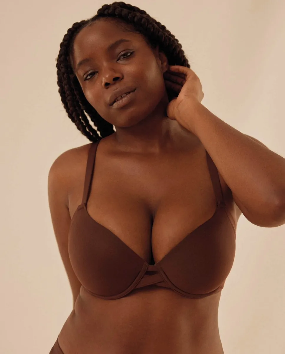 Бюстгальтер с чашками C, D и E с косточками и наполнителем YSABEL MORA Ysabel Mora, темно-коричневый
Бюстгальтер с чашками C, D и E с косточками и наполнителем YSABEL MORA Ysabel Mora, темно-коричневый