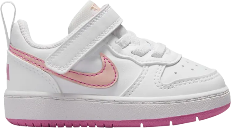 Кроссовки Court Borough Low Recraft TD 'White Pinksicle', белый 
Кроссовки Court Borough Low Recraft TD 'White Pinksicle', белый