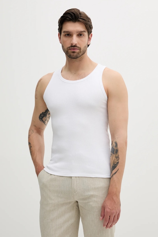 Хлопковая майка United Colors Of Benetton, белый
Хлопковая майка United Colors Of Benetton, белый