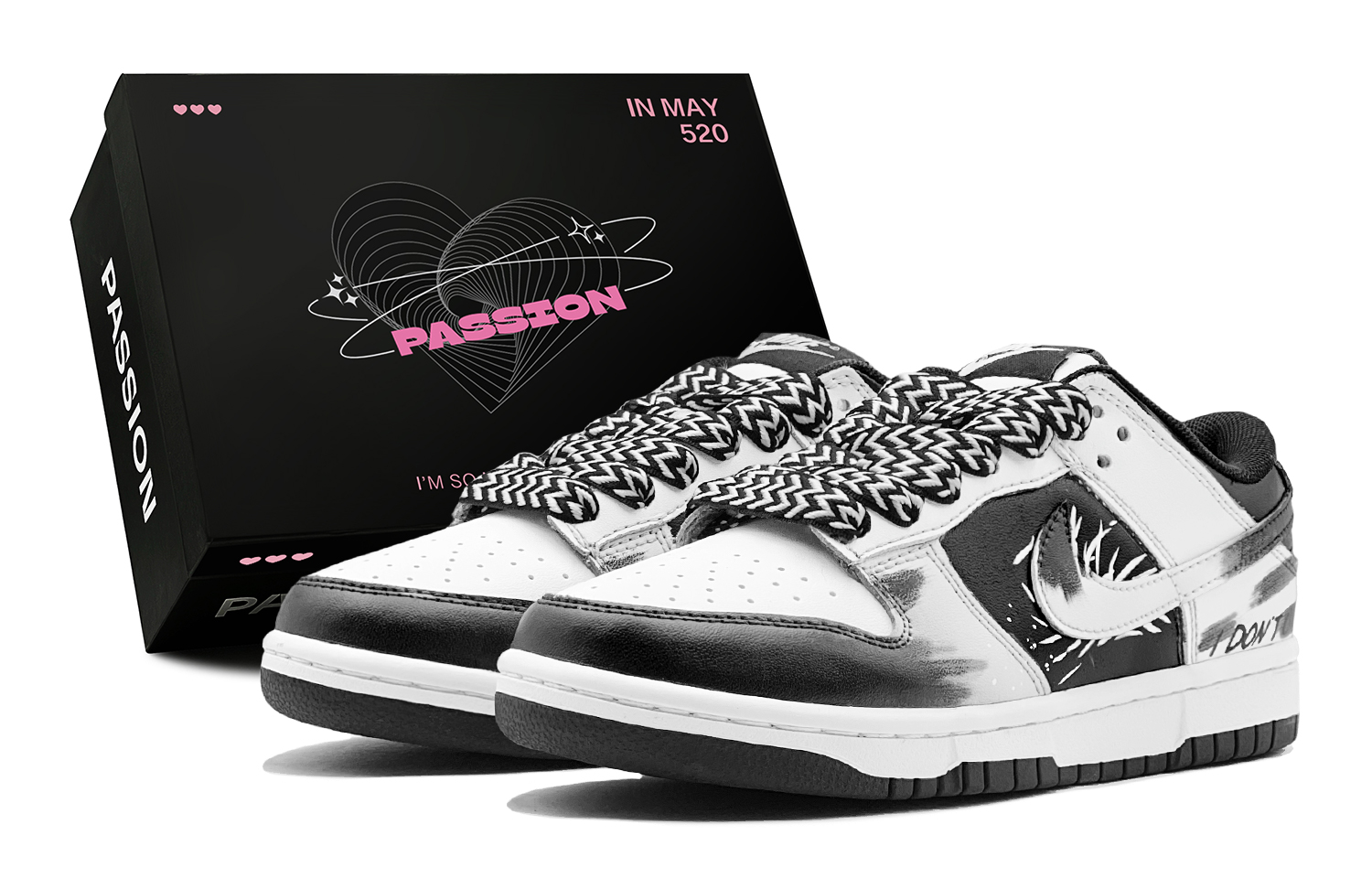 Dunk Couple's, Yin And Yang, Ink Spills, Fashion Versatile, Street Graffiti Low top Skateboard Shoes Men's Nike, черный
Dunk Couple's, Yin And Yang, Ink Spills, Fashion Versatile, Street Graffiti Low top Skateboard Shoes Men's Nike, черный