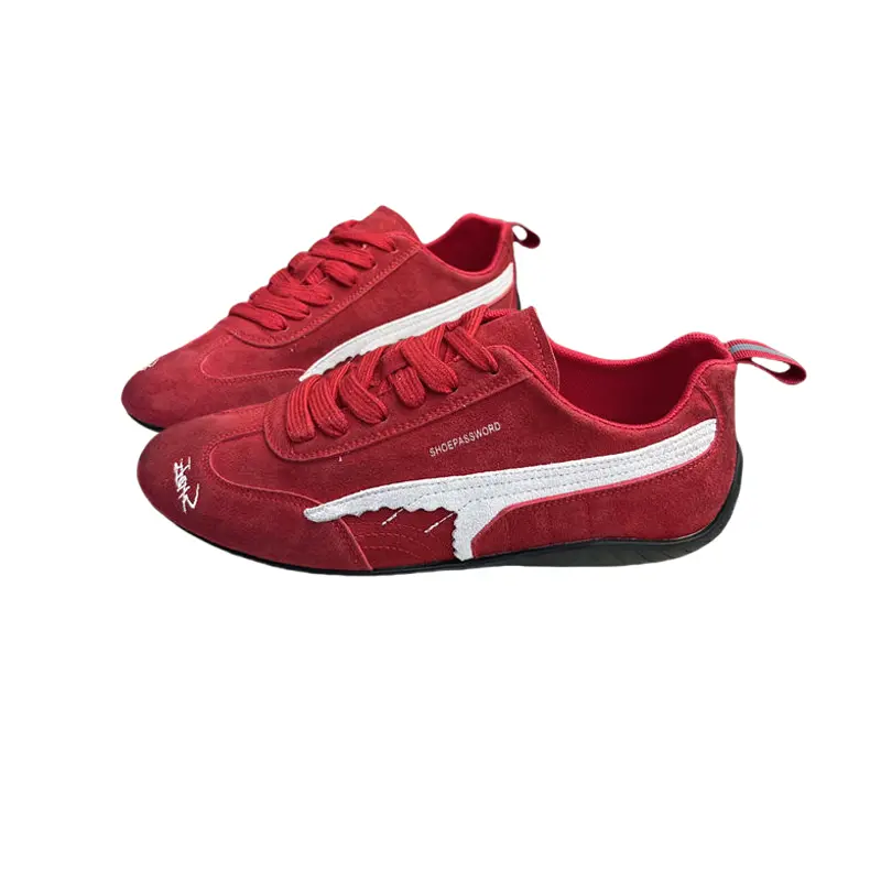 WJA Амортизирующие и дышащие низкие кеды унисекс в винтажном красном цвете, цвет Retro Red 
WJA Амортизирующие и дышащие низкие кеды унисекс в винтажном красном цвете, цвет Retro Red