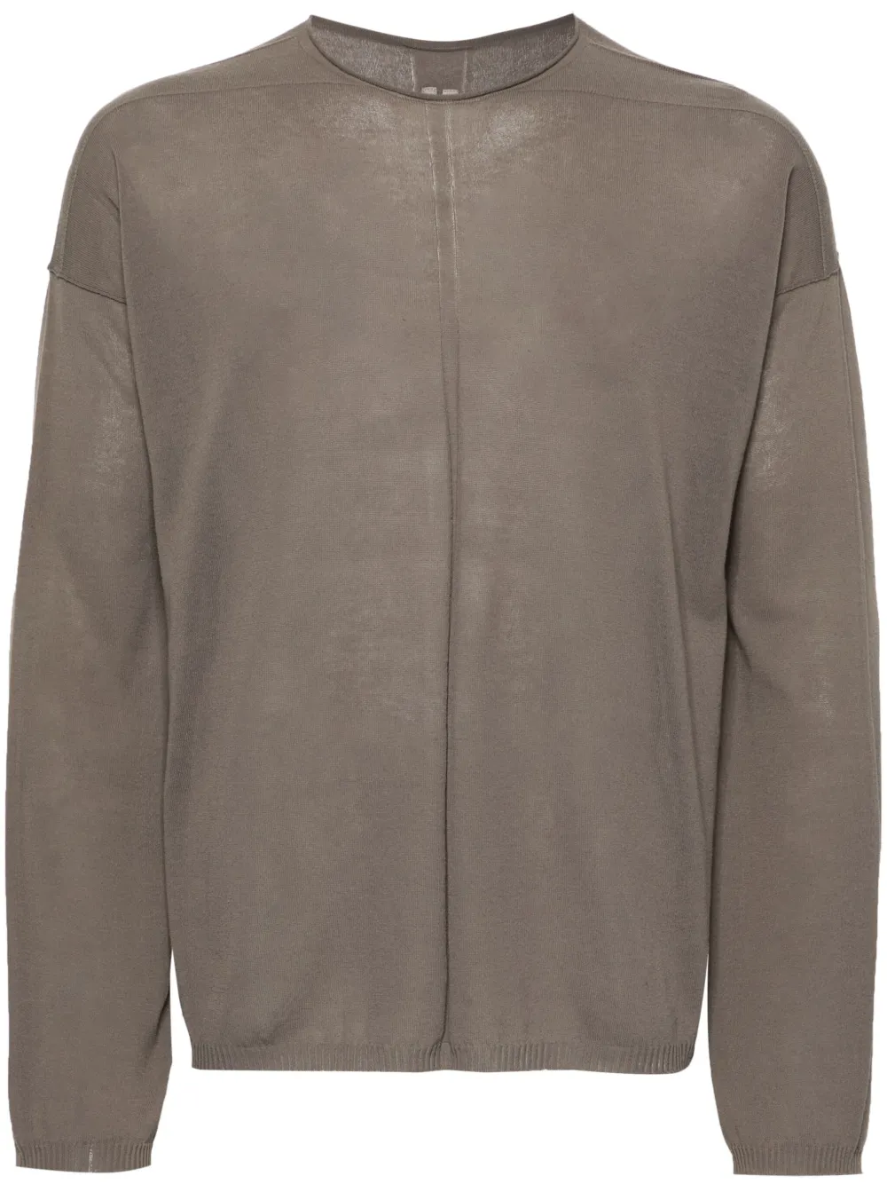 Полупрозрачный джемпер Rick Owens, серый
Полупрозрачный джемпер Rick Owens, серый