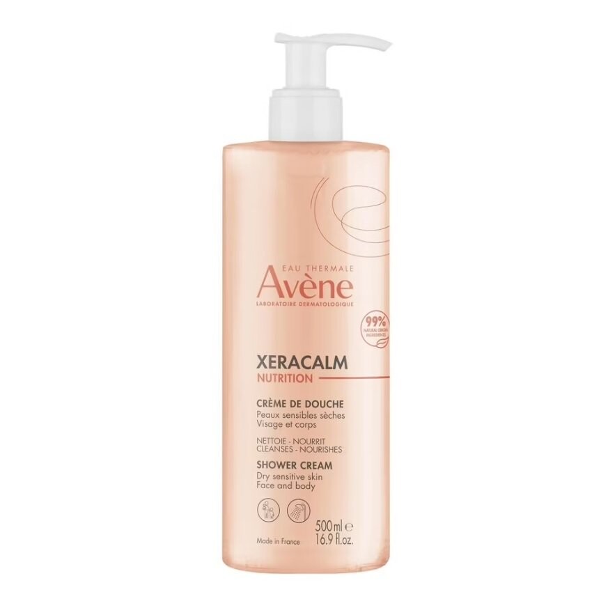 Avene, Крем для душа XeraCalm Nutrition, гель для душа, 500 мл
Avene, Крем для душа XeraCalm Nutrition, гель для душа, 500 мл